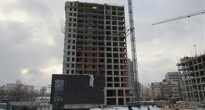 ЖК Резиденции архитекторов, 12-й корпус - монолитные работы, вид с Рубцовской набережной, фото 3 Квартирный контроль