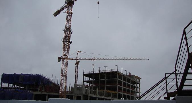 ЖК Небо, монолитные работы, вид на комплекс с Мичуринского проспекта, фото -  5 Квартирный контроль