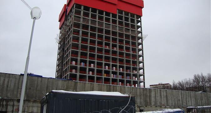 ЖК Небо, монолитные работы, вид на комплекс с Мичуринского проспекта, фото - 7 Квартирный контроль