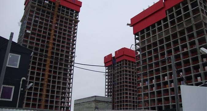 ЖК Небо,  монолитные работы, вид на комплекс с Мичуринского проспекта, фото - 8 Квартирный контроль