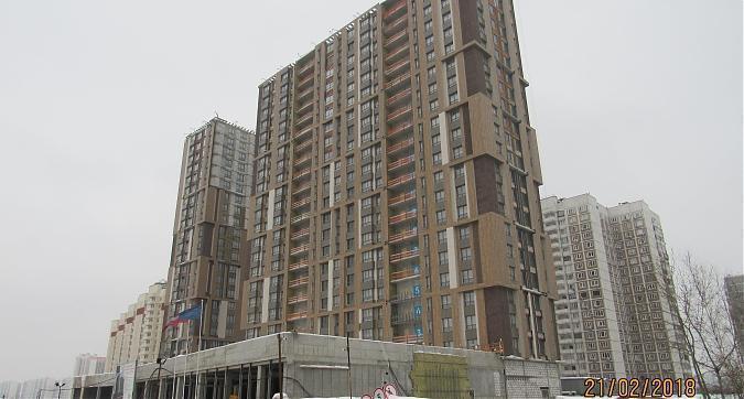 ЖК Пикассо - фасадные работы, вид с Мичуринского проспекта, фото 1 Квартирный контроль