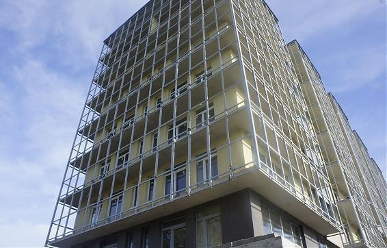 ЖК Янтарь-Apartments, вид с Левобережной ул., фото 1 Квартирный контроль