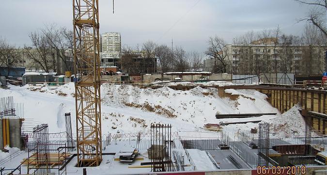 ЖК Дом в Кузьминках, монолитные работы - вид со стороны Зеленодольской улицы, фото 2 Квартирный контроль