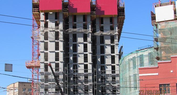 МФК Пресня Сити - вид на западную башню со стороны Ходынской улицы Квартирный контроль