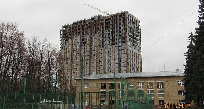 ЖК Дом Серебряный Бор - фасадные работы, вид со стороны набережной Москва реки, фото 1 Квартирный контроль