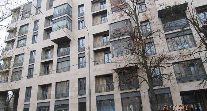 ЖК Гришина,16 (Level Кутузовский), корпус Б - фасадные работы, вид с улицы Гришина, фото 2 Квартирный контроль