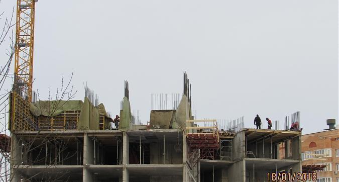 ЖК Новая звезда, корпус 5, монолитные работы - вид с улицы Бачуринская, фото 7 Квартирный контроль