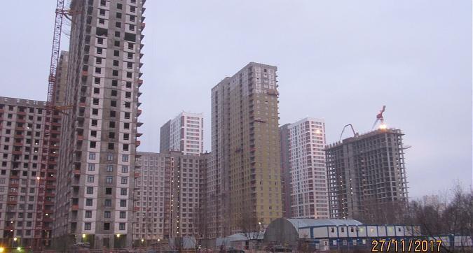 ЖК Оранж парк, 5-й  и 4-й корпуса, вид с улицы Строителей, фото 1 Квартирный контроль