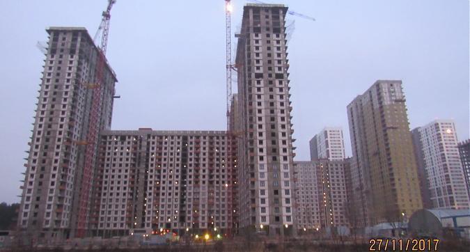 ЖК Оранж парк, 5-й  и 4-й корпуса, вид с улицы Строителей, фото 3 Квартирный контроль