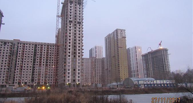 ЖК Оранж парк, 5-й  и 4-й корпуса, вид с улицы Строителей, фото 4 Квартирный контроль