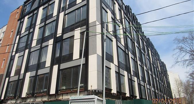 ЖК Вивальди (Комплекс апартаментов VIVALDI), фасадные работы - вид с Новочеремушкинской улицы, фото 7 Квартирный контроль