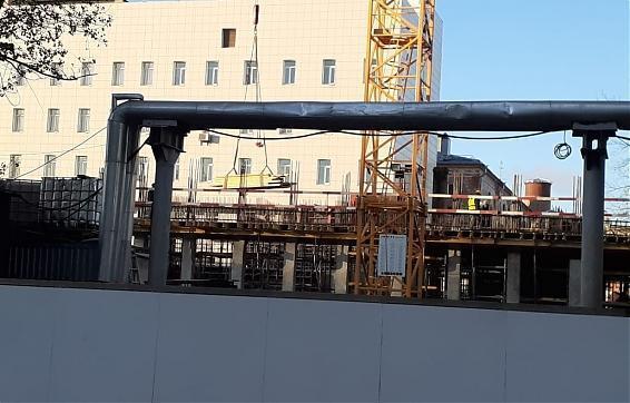 ЖК White Khamovniki (Вайт Хамовники), строительная площадка, вид с Олсуфьевского пер., фото - 2 Квартирный контроль