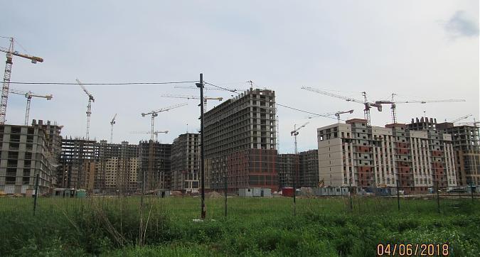 ЖК Пригород лесное, 2-й этап строительства - монолитные работы, вид с восточной стороны, фото 3 Квартирный контроль