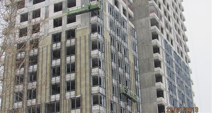 ЖК Маяковский, фасадные работы - вид с Головинского шоссе, фото 3 Квартирный контроль