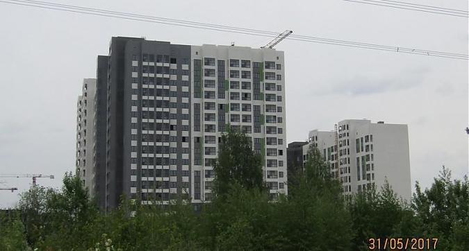 ЖК Жемчужина Зеленограда - вид на строящийся корпус 3 с западной стороны Квартирный контроль