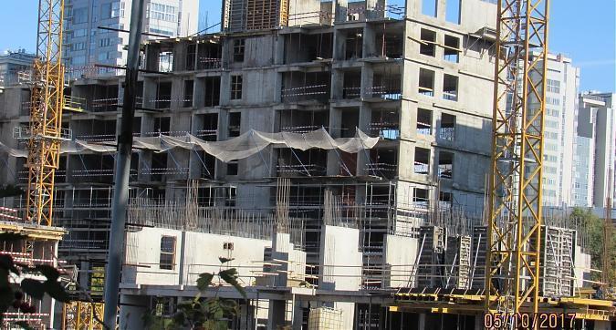 ЖК CITY PARK (Сити парк), монолитные работы - вид со строны Шмитовского проезда, фото 7 Квартирный контроль