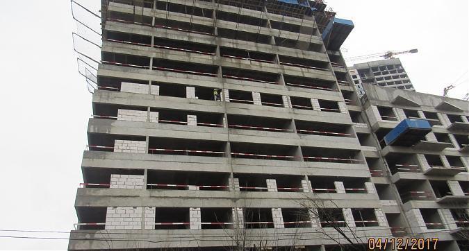 ЖК Центр-Сити (Шмитовский, 39) - вид на 1-й корпус со Шмитовского проезда, фото 2 Квартирный контроль