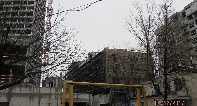 ЖК Центр-Сити (Шмитовский, 39) - вид на 2-й корпус со Шмитовского проезда Квартирный контроль