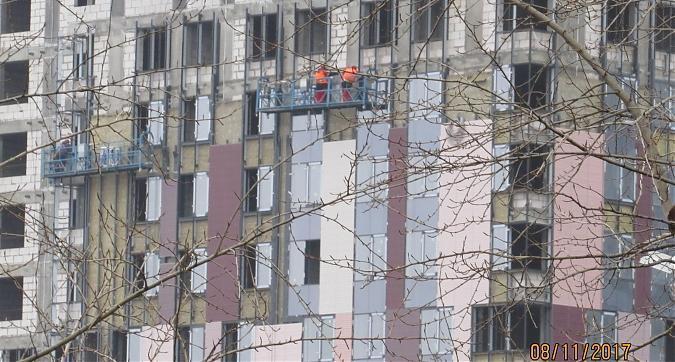 ЖК Маяковский, фасадные работы - вид с Головинского шоссе, фото 3 Квартирный контроль