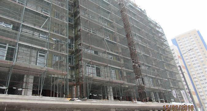 ЖК Янтарь-Apartments (Комплекс апартаментов Янтарь-Apartments), фасадные работы - вид с Левобережной улицы, фото 4 Квартирный контроль