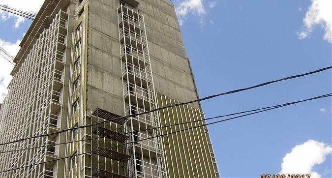ЖК Андреевка - вид на строящийся корпус 1 со стороны Староандреевской улицы Квартирный контроль
