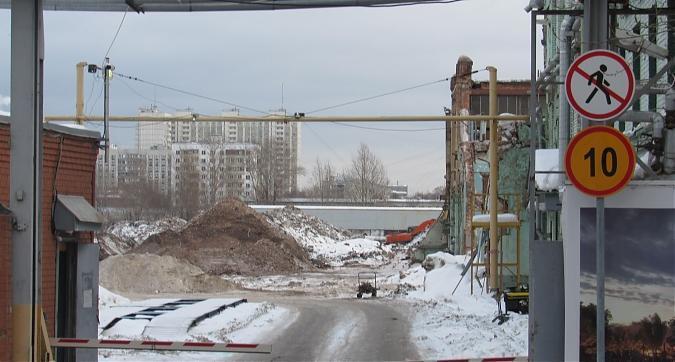 ЖК Шереметьевский, вид со Складочной улицы, строительная площадка, расчистка территории, фото - 3 Квартирный контроль