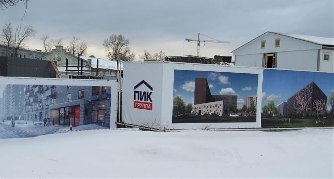 ЖК Шереметьевский, вид со Складочной улицы, строительная площадка, расчистка территории, фото - 6 Квартирный контроль