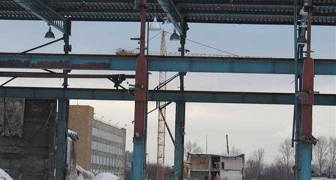 ЖК Шереметьевский, вид со Складочной улицы, строительная площадка, расчистка территории, фото - 8 Квартирный контроль