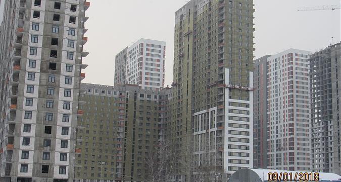 ЖК Оранж парк, 3-й корпус, вид с улицы Строителей, фото 1 Квартирный контроль