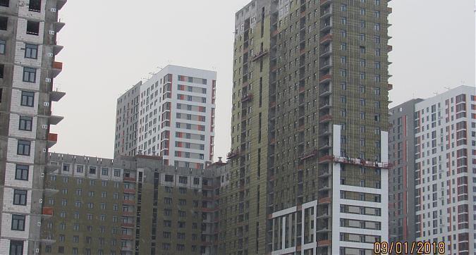 ЖК Оранж парк, 3-й корпус, вид с улицы Строителей, фото 2 Квартирный контроль