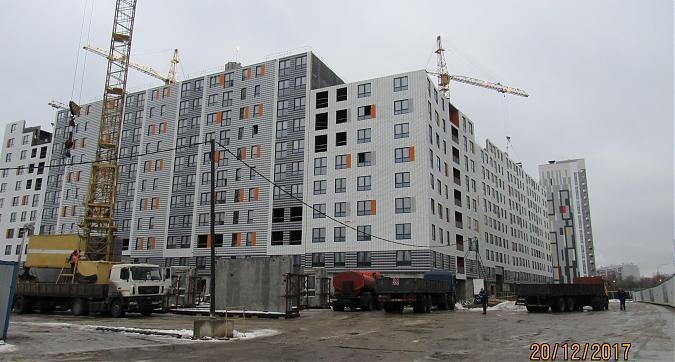 ЖК Люберецкий, 3-й корпус, монтажные работы, вид с северной стороны, фото 2 Квартирный контроль
