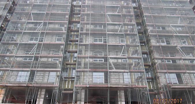 ЖК Янтарь-Apartments (Комплекс апартаментов Янтарь-Apartments), фасадные работы - вид с Левобережной улицы, фото 3 Квартирный контроль