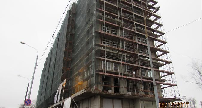 ЖК Янтарь-Apartments (Комплекс апартаментов Янтарь-Apartments), фасадные работы - вид с Левобережной улицы, фото 5 Квартирный контроль