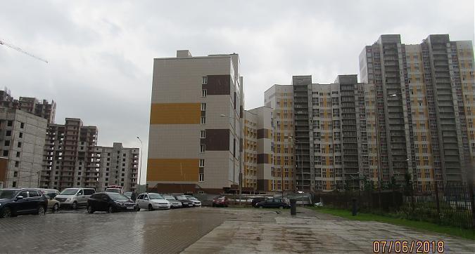 ЖК Новокосино 2, 13-й корпус, фасадные работы - вид с Юбилейного проспекта, фото 2 Квартирный контроль