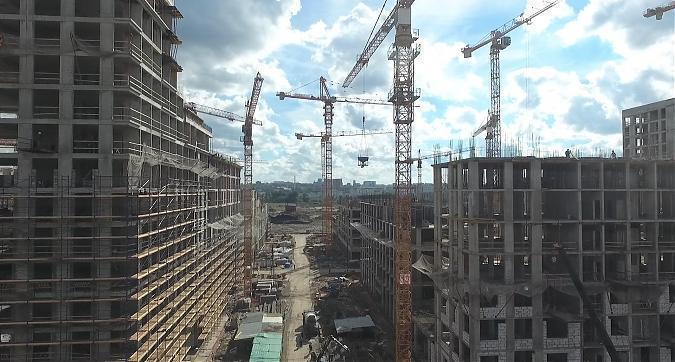 Вид на строительство домов 3, 4, 5, 6, 8 в ЖК ЗилАРТ Квартирный контроль