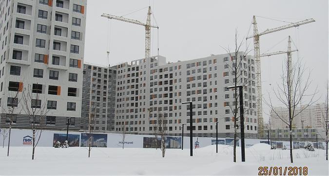 ЖК Люберецкий, 3-й корпус, монтажные работы, вид с северной стороны, фото 5 Квартирный контроль