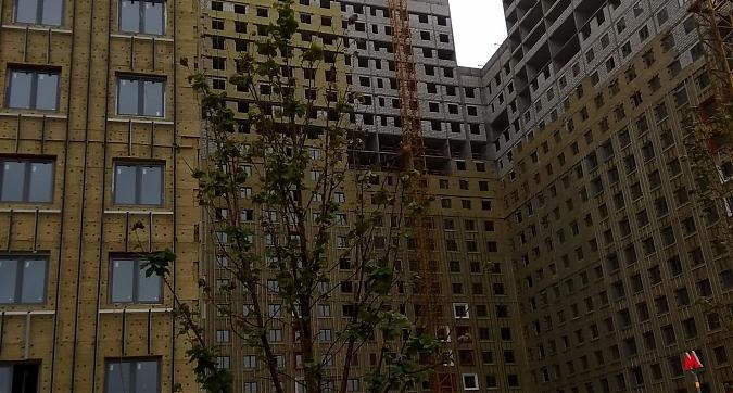 ЖК "Городские истории", монолитные работы, вид с ул. Анны Ахматовой, фото -  Квартирный контроль