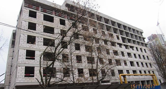 ЖК Центр-Сити (Шмитовский, 39) - вид на 3-й корпус с Шмитовского проезда, фото 2 Квартирный контроль