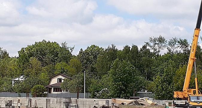 ЖК Красная горка г Подольск, вид на строительную площадку с южной стороны, фото - 4 Квартирный контроль