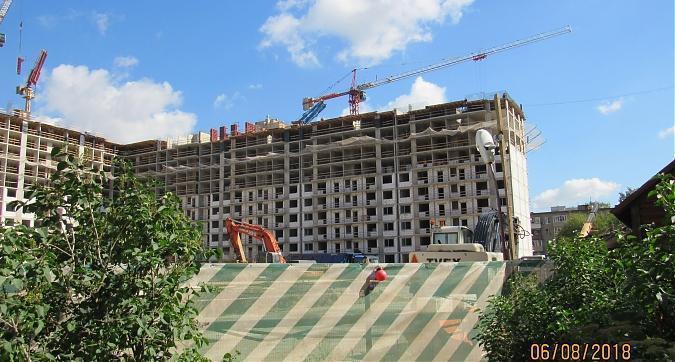 ЖК Влюберцы, 2-й корпус - монолитные работы, вид со стороны Коммунистической улицы, фото 7 Квартирный контроль