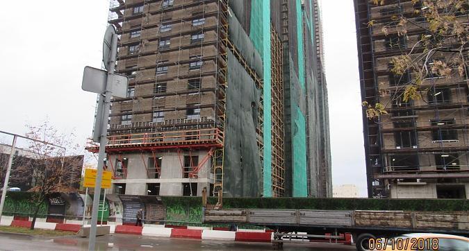 ЖК Селигер Сити, монолитные работы, вид с Пявловской улицы, фото -4 Квартирный контроль