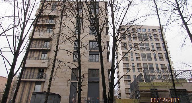 ЖК Гришина,16 (Level Кутузовский) - фасадные работы, вид с улицы Гришина, фото 1 Квартирный контроль