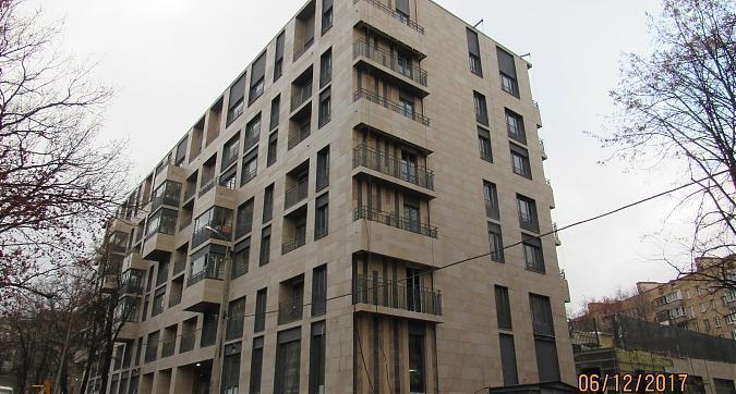ЖК Гришина,16 (Level Кутузовский) - фасадные работы, вид с улицы Гришина, фото 6 Квартирный контроль
