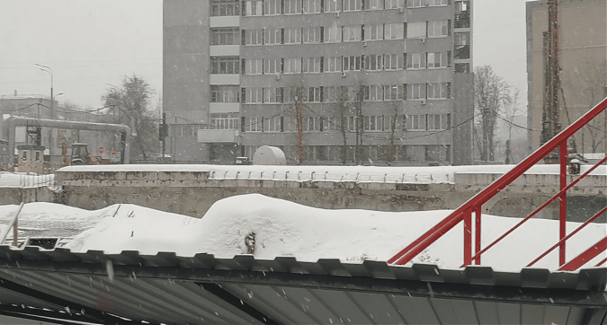 ЖК RED7, строительная площадка, вид с просп. Академика Сахарова, фото 5 Квартирный контроль