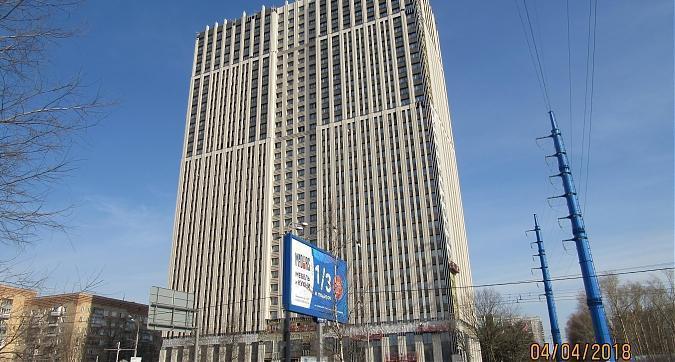 ЖК The MID, фасадные работы - вид с Ленинского проспекта, фото 4 Квартирный контроль
