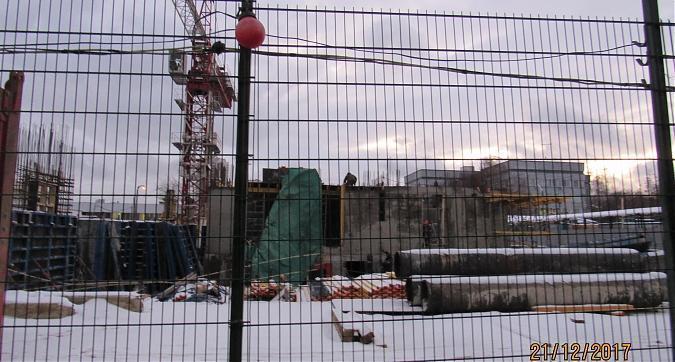 ЖК Дом на Вешняковской (Вешняковская, 18), монолитные работы - вид со стороны Молдагуловой улицы, фото 1 Квартирный контроль