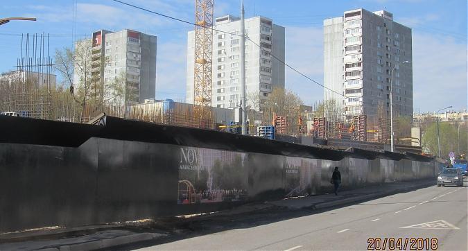 ЖК NOVA Алексеевская (Нова Алексеевская) - вид со Староалексеевской улицы, фото 2 Квартирный контроль