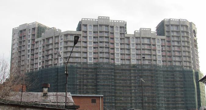 ЖК Династия, корпус 1, фасадные работы, вид с ул. 5-я Магистральная, фото - 4 Квартирный контроль