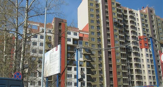 ЖК Новогиреевский - фасадные работы, вид с улицы Строителей, фото 1 Квартирный контроль