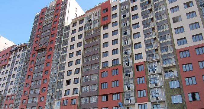 ЖК Новогиреевский - фасадные работы, вид с улицы Строителей, фото 2 Квартирный контроль
